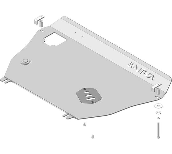 Алюминиевая защита ООО Трио Сервис MOTODOR 5 мм Д, ПДф, КПП Toyota Rav 4 2010-2012, V=2.0 32517