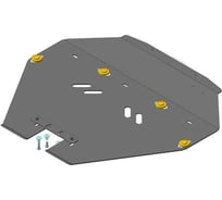 Алюминиевая защита ООО Трио Сервис MOTODOR 5 мм Р,Д Subaru Forester ST V=2,5 2002-2005 32229