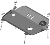 Защита ООО Трио Сервис MOTODOR 5 мм Д,КПП Toyota Highlander, V=3,5, 2014-2020 32519