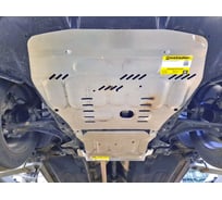 Алюминиевая защита ООО Трио Сервис MOTODOR 4 мм Д, КПП Kia Sorento, Hyundai Tucson, Santa Fe 340901