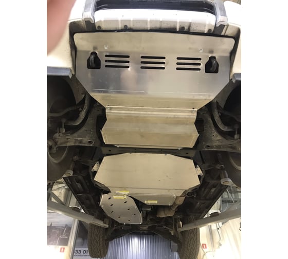 Алюминиевая защита ООО Трио Сервис MOTODOR 8 мм Р, Т Mitsubishi Pajero IV 381302