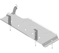 Алюминиевая защита ООО Трио Сервис MOTODOR 5 мм Б Chevrolet Express 33003