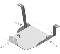 Алюминиевая защита ООО Трио Сервис MOTODOR 4 мм ЗДф Hyundai Tucson с 2021 340903