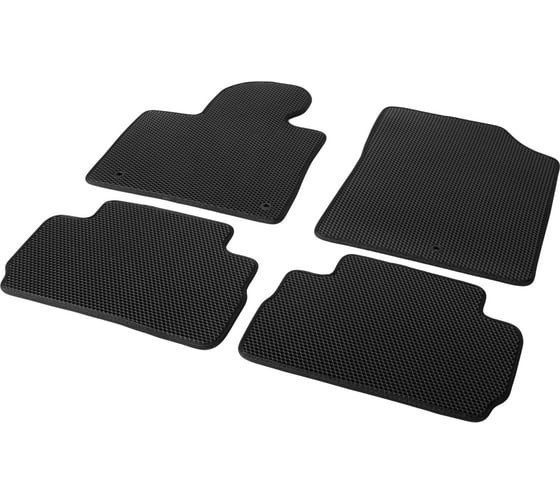 Коврики салона AutoFlex EVA, Standard, для Hyundai Santa Fe IV 5 мест 2021-, цвет черный 6230403 1