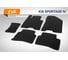 Коврики салона AutoFlex EVA, для Kia Sportage IV 2016-2018 2018-, цвет черный 3280201 2