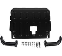 Защита картера + КПП АвтоБроня комплект крепежа, Hyundai Creta, 2016-2021 111.02360.1.1