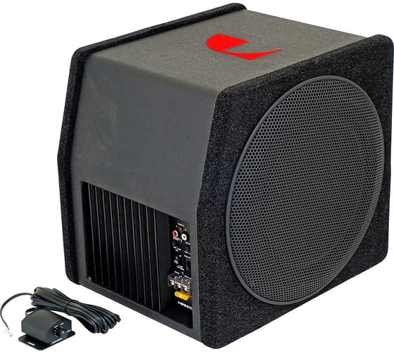 Корпусной активный сабвуфер закрытого типа NAKAMICHI 2х10", 2х100 Вт, 1000 Вт NBS210A NAK-NBS210A 1