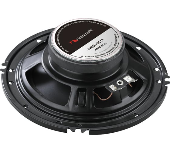4-х полосная коаксиальная акустика NAKAMICHI 6.5", Peak Power 400 Вт/пара NSE-1617 NAK-NSE-1617