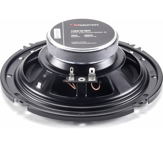 2-х полосная коаксиальная акустика NAKAMICHI 6.5" Peak Power 200 Вт, 30 Вт/пара NSE-1618R NAK-NSE-1618R