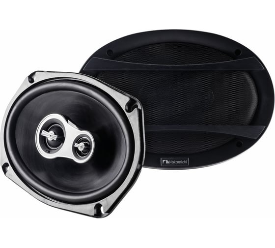 3-х полосная акустика NAKAMICHI 6х9", Peak Power 500 Вт, RMS 75 Вт/пара NSE-6958 NAK-NSE-6958