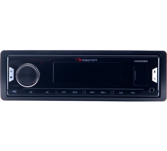 Медиа-ресивер NAKAMICHI 1 din, USB, AUX, ВТ, 4х50 Вт, DSP-4.1, 256 цветов NQ523BD NAK-NQ523BD