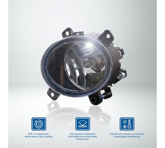 Противотуманные фары Goodyear GY-FL-1118-R галогенные, Granta, с лампами, Н11, 12 В GY-FL- GY019004