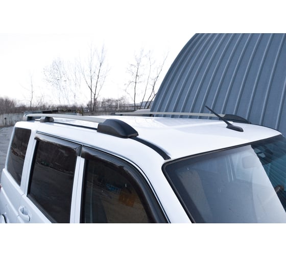 Рейлинги PT Group серебристые, для UAZ Patriot 2005-г.в. UZP-14-553000.11