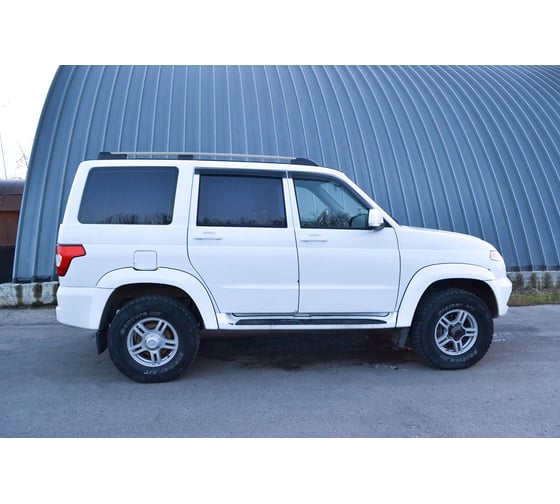 Рейлинги PT Group серебристые, для UAZ Patriot 2005-г.в. UZP-14-553000.11