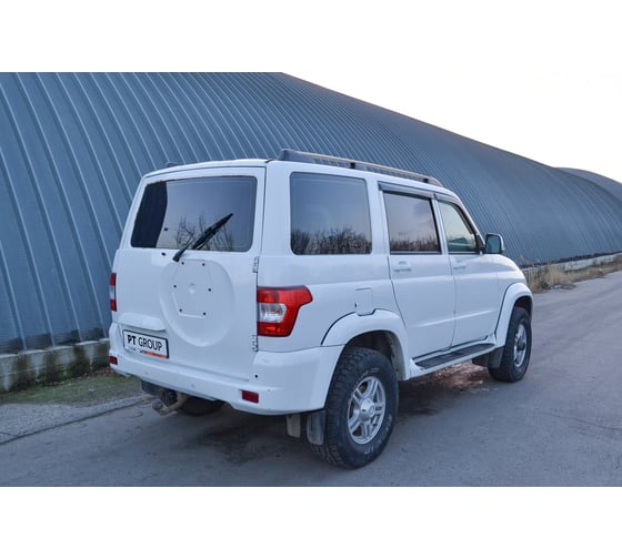 Рейлинги PT Group серебристые, для UAZ Patriot 2005-г.в. UZP-14-553000.11