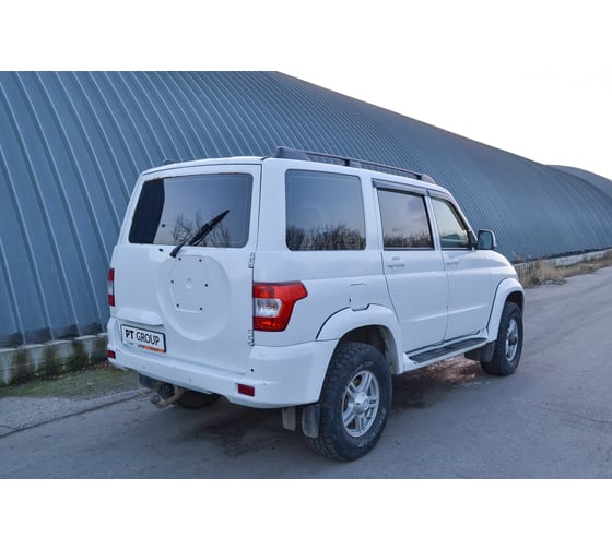 Рейлинги PT Group черный муар, для UAZ Patriot 2005- г.в. UZP-14-553000.22