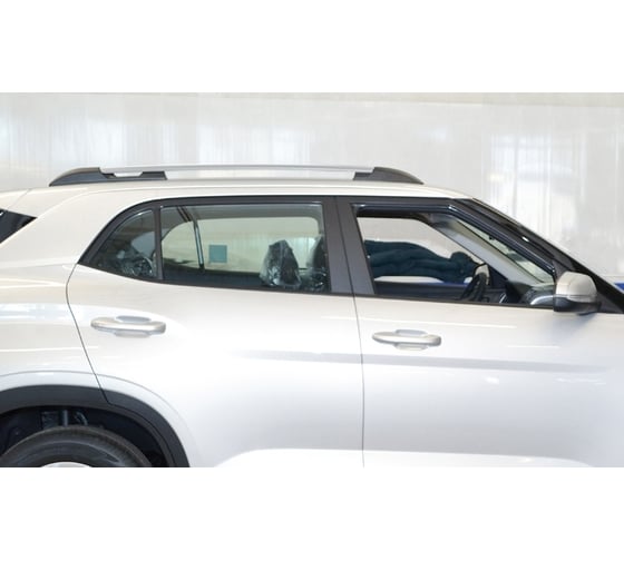 Рейлинги PT Group серебристый муар, HYUNDAI Creta 2021 HCR-21-553022.11