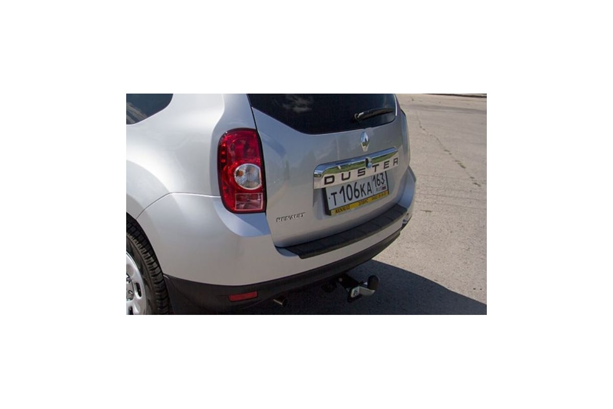 Накладка на задний бампер PT Group ABS, для RENAULT Duster 2012- г.в.  07010404 RDU111301 - выгодная цена, отзывы, характеристики, фото - купить в  Москве и РФ