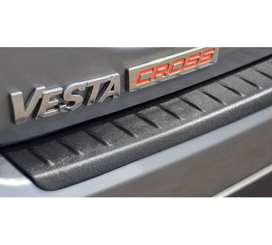 Накладка на задний бампер PT Group ABS, для LADA Vesta SW Cross 2017- г.в. 01410401 LSC111301