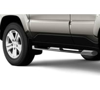 Защита порогов с накладками PT Group Ø63 мм, (НПС), LADA NIVA LNT-21-220314.00