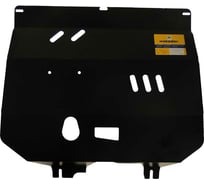 Стальная защита ООО Трио Сервис 2 мм, двигатель, КПП, Fiat Doblo MOTODOR 00613