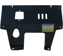 Стальная защита ООО Трио Сервис 2 мм, двигатель, КПП, Fiat 500 MOTODOR 00618
