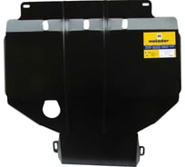 Стальная защита ООО Трио Сервис 2 мм, двигатель, КПП, Fiat Albea MOTODOR 00611