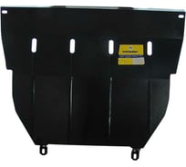 Стальная защита ООО Трио Сервис 2 мм, двигатель, КПП, Kia Carens MOTODOR 01015