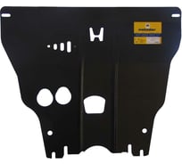 Стальная защита ООО Трио Сервис 2 мм, двигатель, КПП, Honda Jazz, Fit MOTODOR 00828