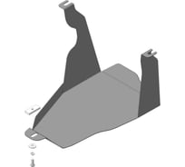 Стальная защита ООО Трио Сервис 2 мм, ЗДф, Kia Seltos c 2020 MOTODOR 01040