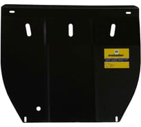 Стальная защита ООО Трио Сервис 2 мм, двигатель, КПП, Mercedes-Benz C MOTODOR 01219