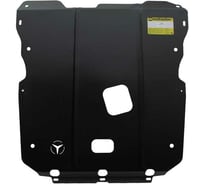 Стальная защита ООО Трио Сервис 2 мм, двигатель, КПП, Mercedes-Benz B 200 MOTODOR 01226