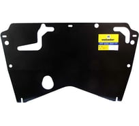 Стальная защита ООО Трио Сервис 2 мм, двигатель, КПП, Nissan Teana MOTODOR 01443