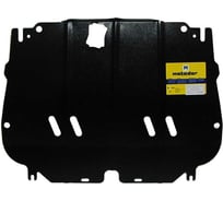 Стальная защита ООО Трио Сервис 2 мм, двигатель, КПП, Nissan Qashqai MOTODOR 01434