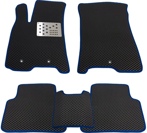 Коврики ООО Депавто для Mitsubishi Lancer X 2007-2017 компл. 5 шт. AEV1113010641