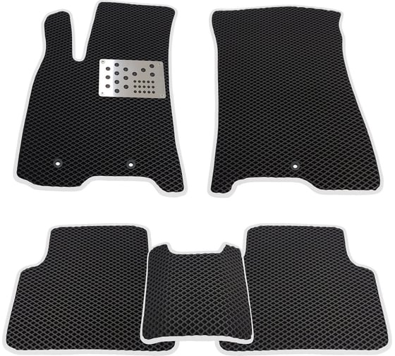 Коврики ООО Депавто для Toyota Mark X X120 Правый руль 2004-2009 компл. 5 шт. AEV1110010994