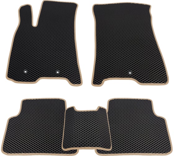 Коврики ООО Депавто для Toyota Platz XP10 Правый руль 1999-2005 компл. 5 шт. AEV1104001002 1