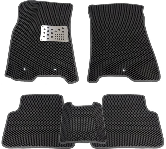 Коврики ООО Депавто для SsangYong Actyon Sports I 2006-2012 компл. 5 шт. AEV6102010852 1
