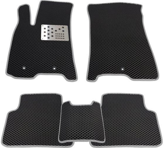 Коврики ООО Депавто для SsangYong Actyon Sports I 2006-2012 компл. 5 шт. AEV1107010852