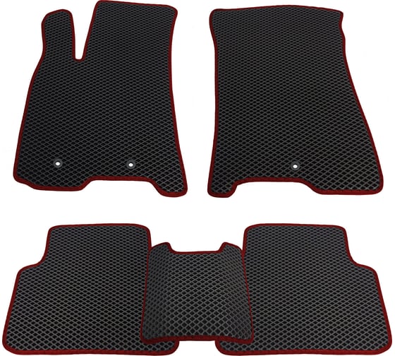 Коврики ООО Депавто для Mercedes-Benz B W246 2011-2018 компл. 5 шт. AEV1111000556