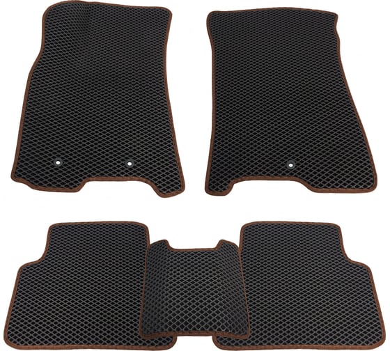 Коврики ООО Депавто для Mercedes-Benz E W211 2002-2009 компл. 5 шт. AEV6103000594 1