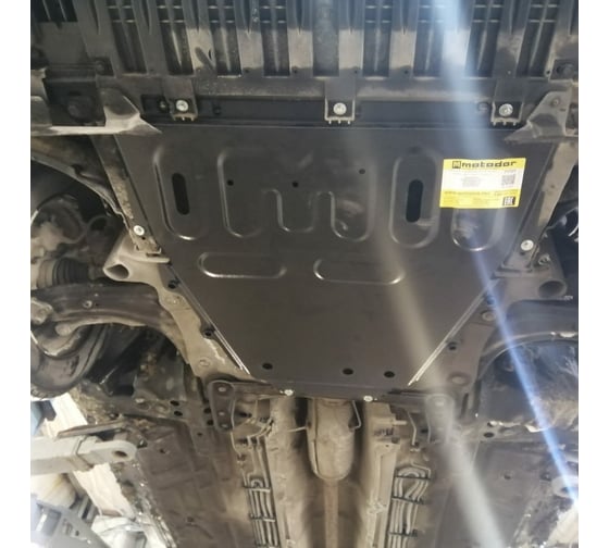 Стальная защита ООО Трио Сервис 2 мм, двигатель, КПП, Renault Scenic/Megane III/Fluence MOTODOR 71721