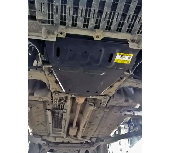 Стальная защита ООО Трио Сервис 2 мм, двигатель, КПП, Renault Scenic/Megane III/Fluence MOTODOR 71721