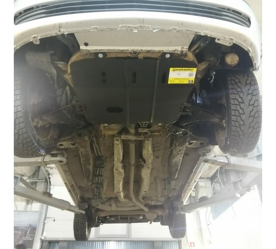 Стальная защита ООО Трио Сервис 2 мм, двигатель, КПП, Opel Corsa C MOTODOR 01524