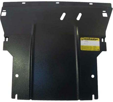 Стальная защита ООО Трио Сервис 2 мм, двигатель, КПП, Renault Scenic/Megane II MOTODOR 01719