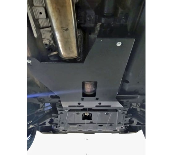 Стальная защита ООО Трио Сервис 2 мм, двигатель, Renault Duster, Kaptur, Arkana MOTODOR 01739