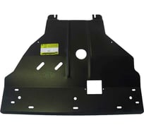 Стальная защита ООО Трио Сервис 2 мм, двигатель, КПП, Opel Vivaro, Renault Trafic MOTODOR 01529