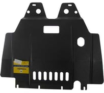 Стальная защита ООО Трио Сервис 2 мм, двигатель, КПП, Peugeot 206 MOTODOR 01613