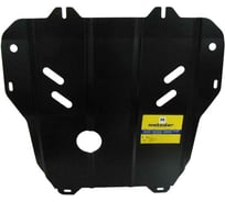 Стальная защита ООО Трио Сервис 2 мм, двигатель, КПП, Opel Astra, Zafira MOTODOR 01521