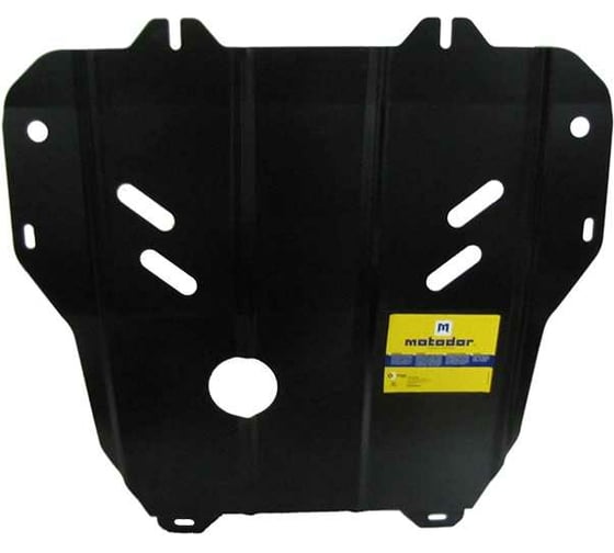 Стальная защита ООО Трио Сервис 2 мм, двигатель, КПП, Opel Astra, Zafira MOTODOR 01521 1